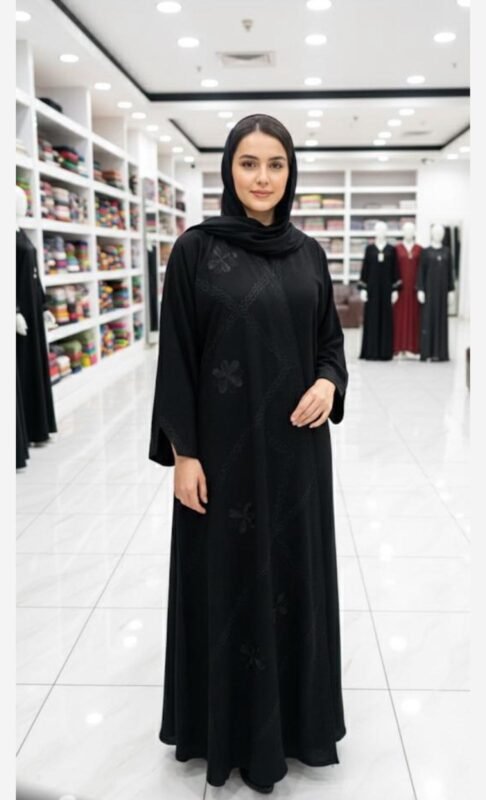 عباية كريب اندوسي هاري على كريستال